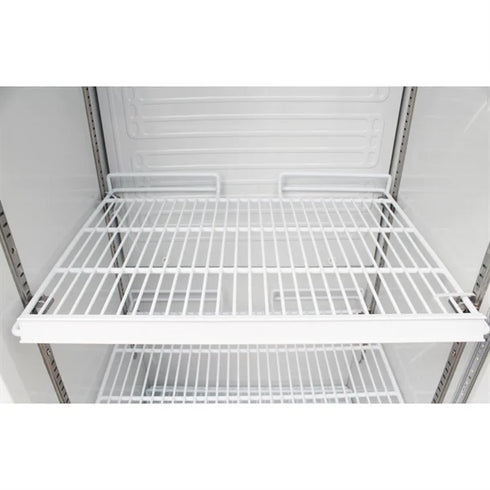 Polar G-Series Single Door Upright Display Fridge White 350Ltr DM076-A